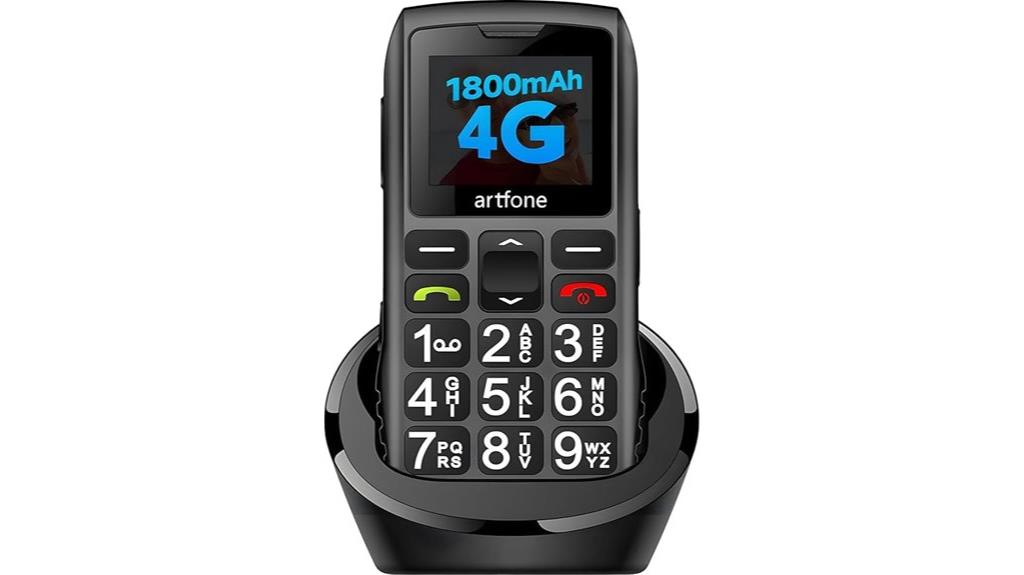 black senior cell phone