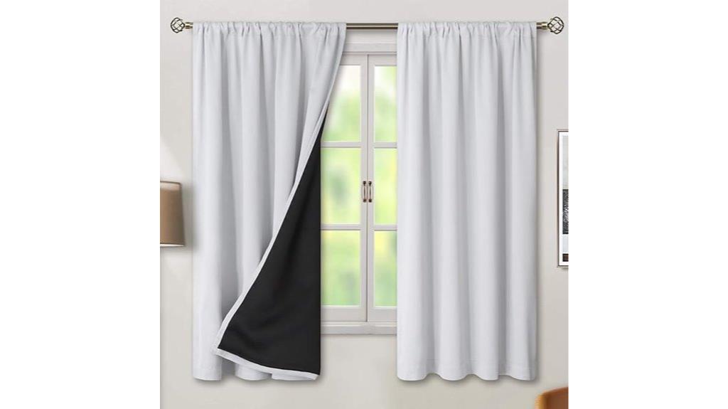 blackout insulated curtain panels