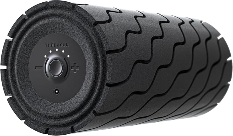 bluetooth enabled theragun foam roller