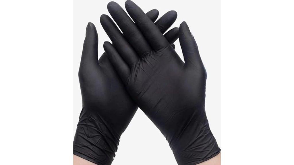chemical resistant nitrile gloves