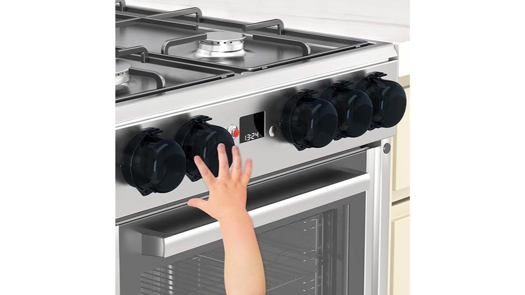 childproof gas stove covers