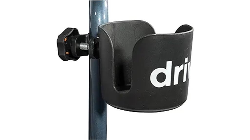 clamp on cup holder