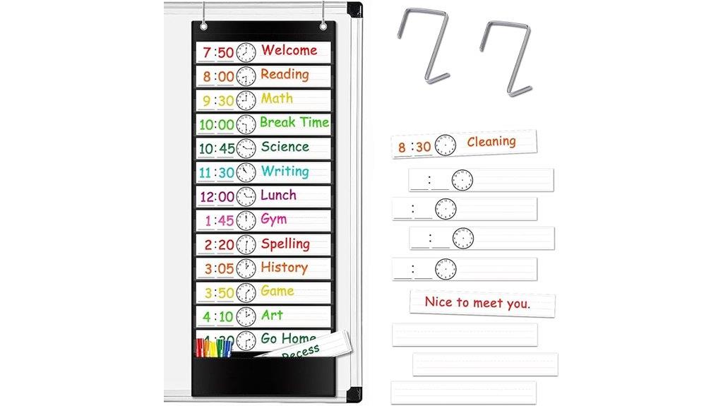 classroom schedule organizer