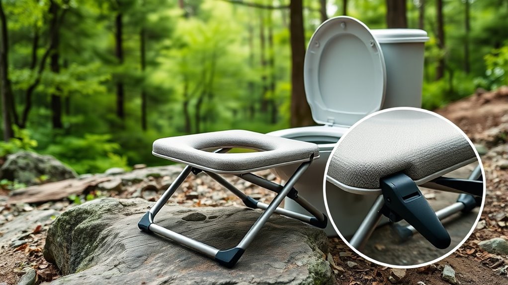comfortable adjustable portable seat