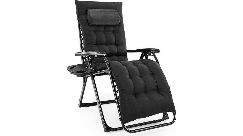 comfortable reclining outdoor chair