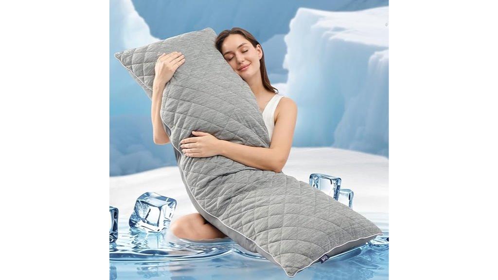 cooling body pillow for adults