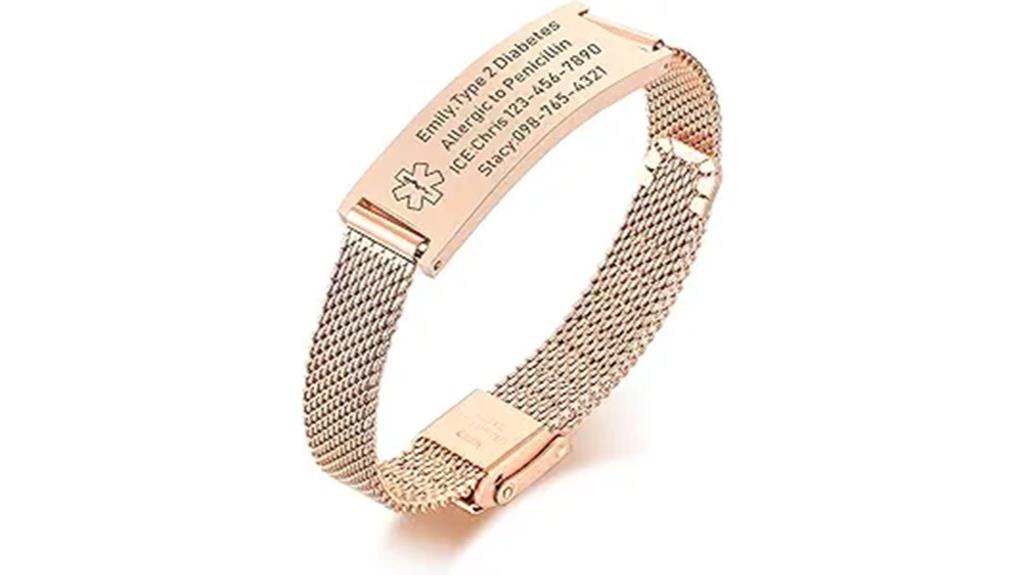 custom medical alert bracelets