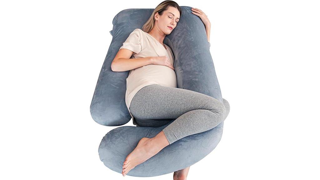 cute u shape pregnancy pillow