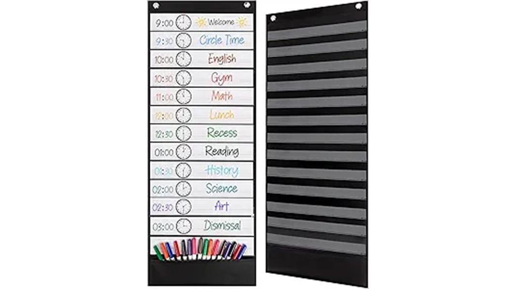daily schedule pocket chart