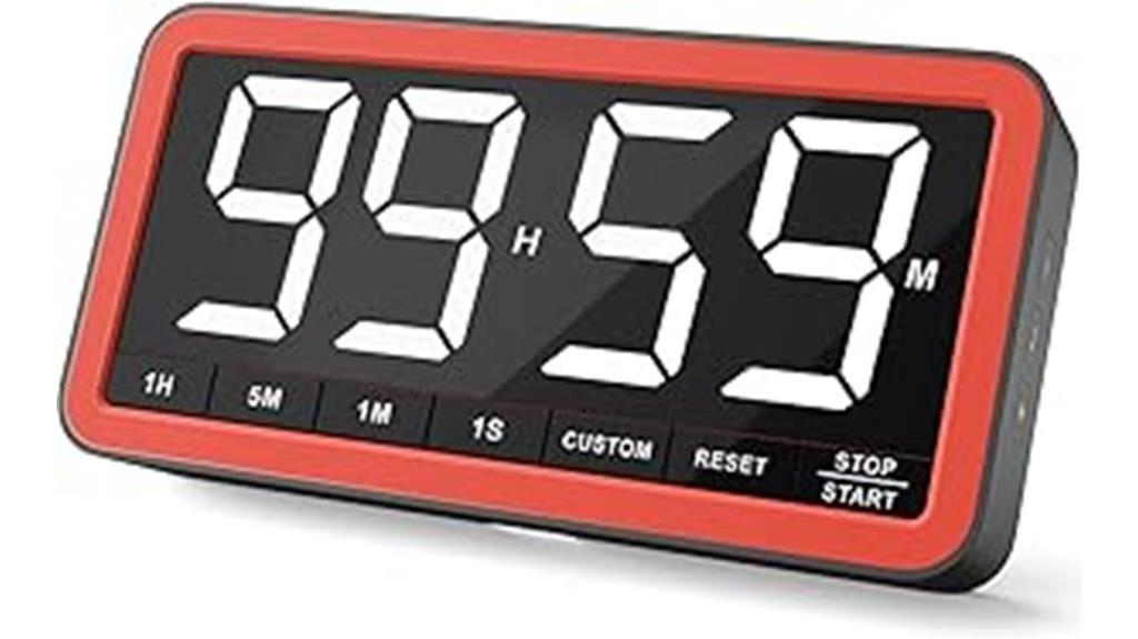 digital kitchen timer features