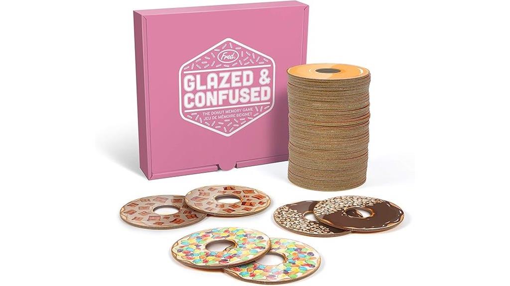donut themed memory game