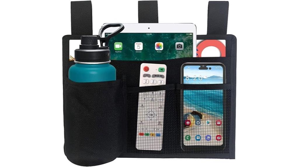 dorm and hospital bedside organizer