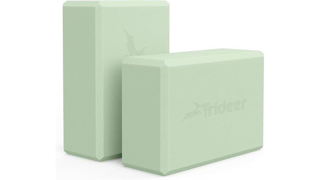 dual foam yoga blocks