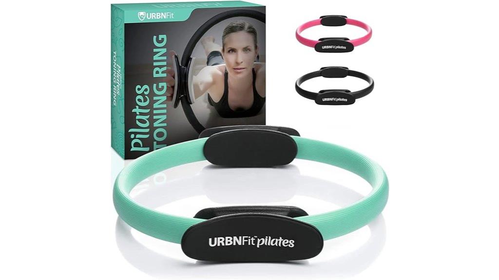 dual grip foam pilates ring