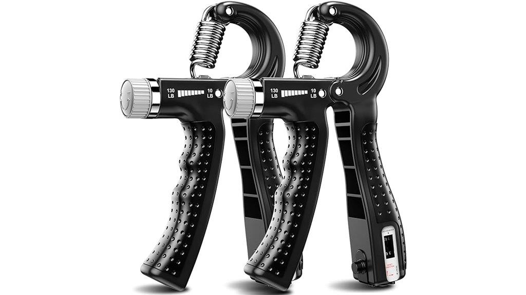 dual hand grip strengtheners