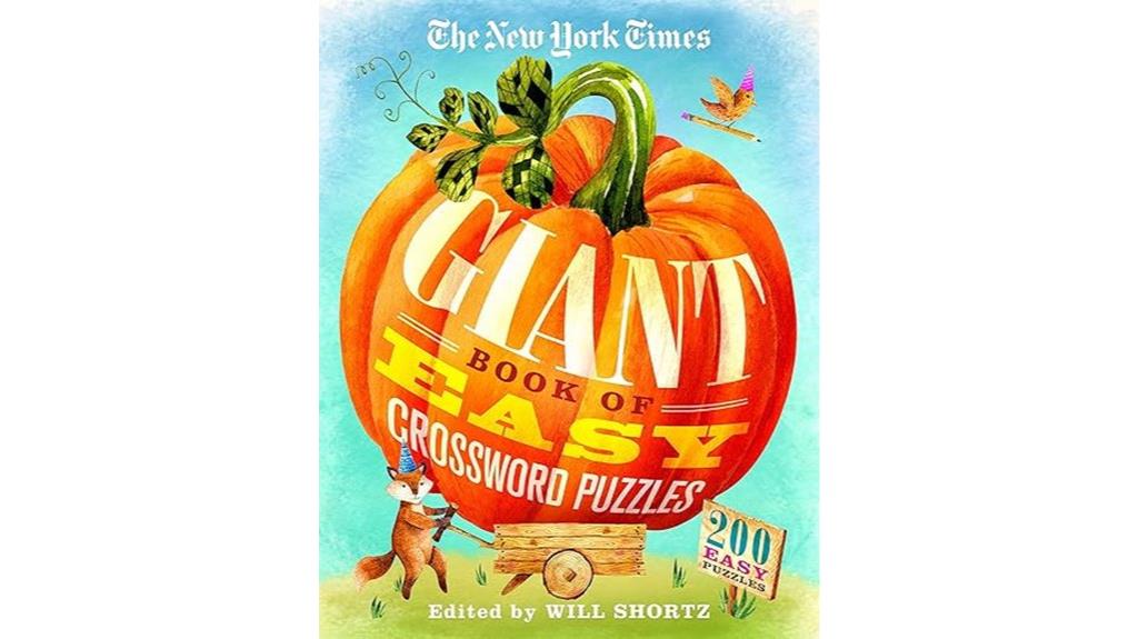 easy crossword puzzle book