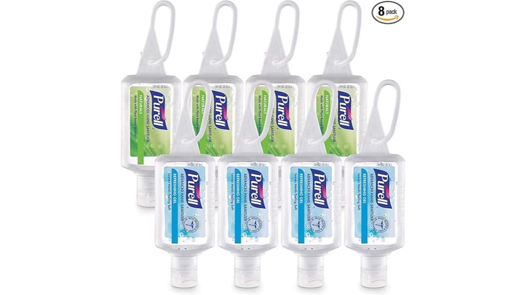 eight pack hand sanitizer