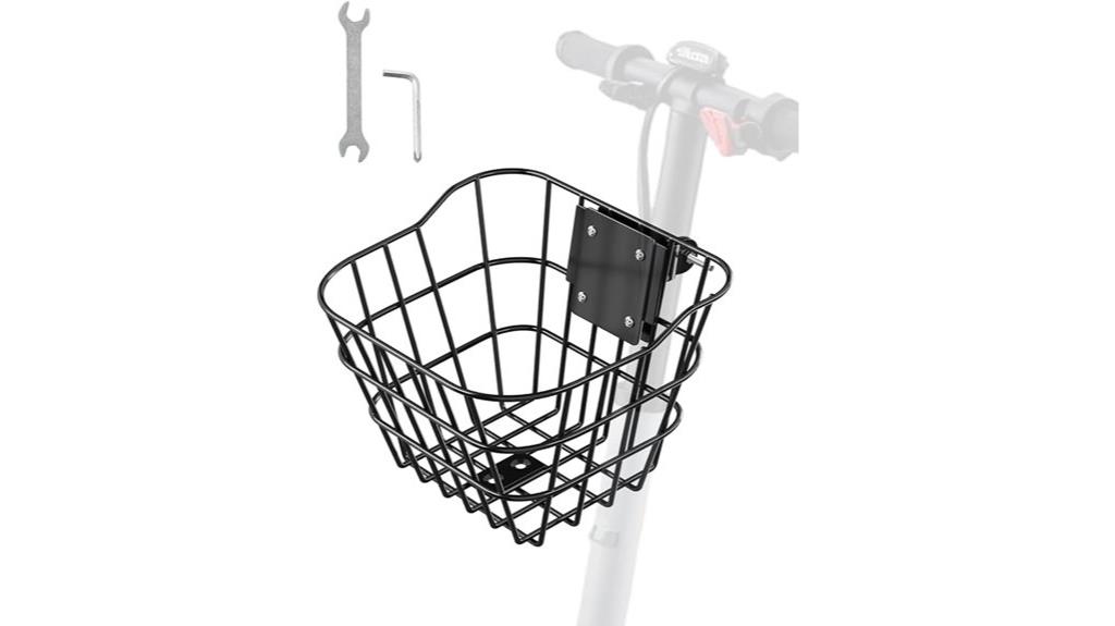 electric scooter front basket