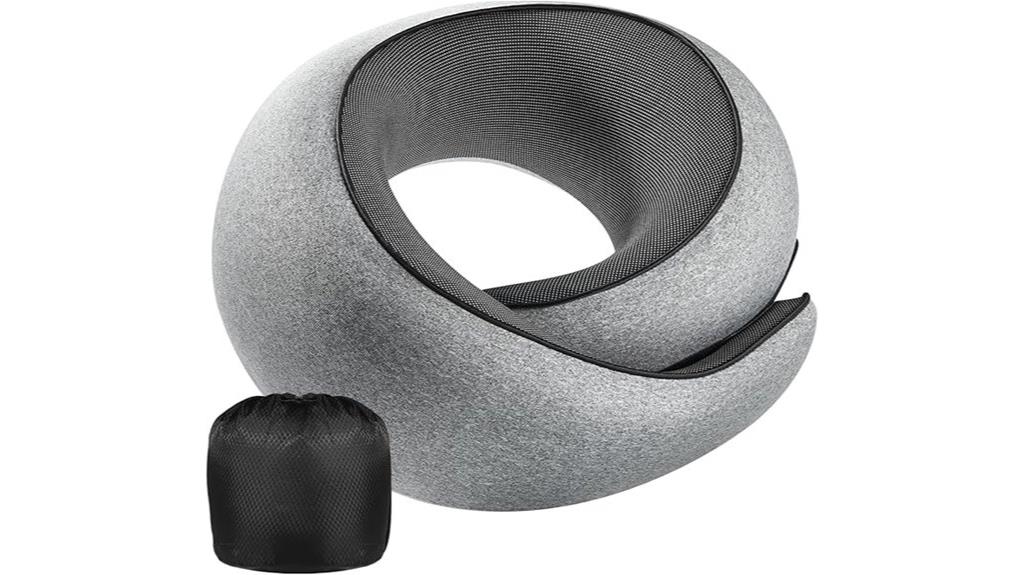 ergonomic memory foam pillow