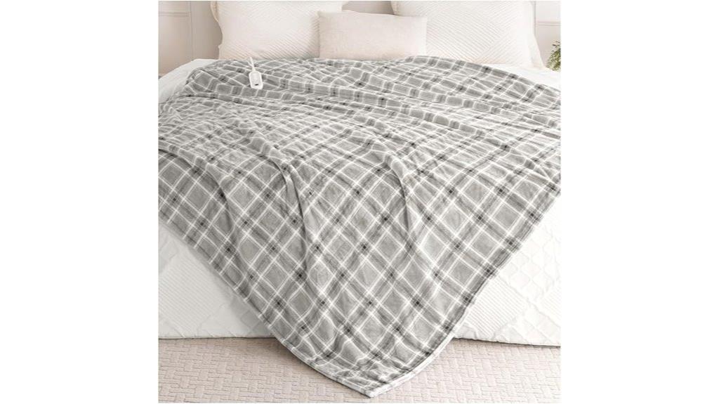 fast heating twin blanket