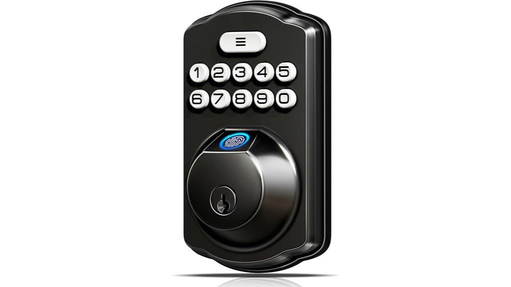fingerprint keypad lock