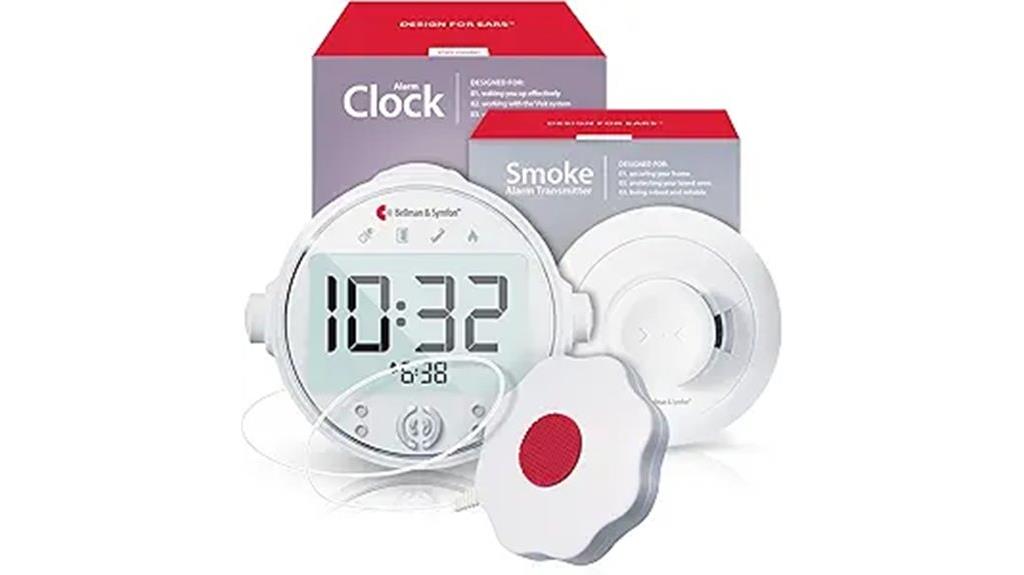 fire alarm for hearing impaired