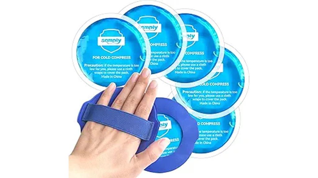 five pack cold compresses