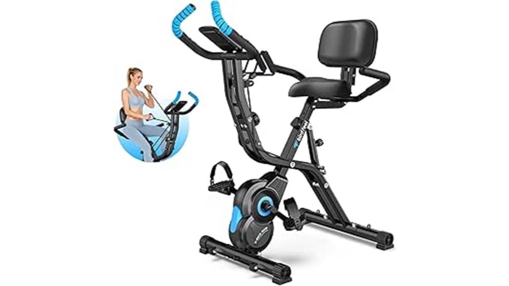 foldable bike with bands