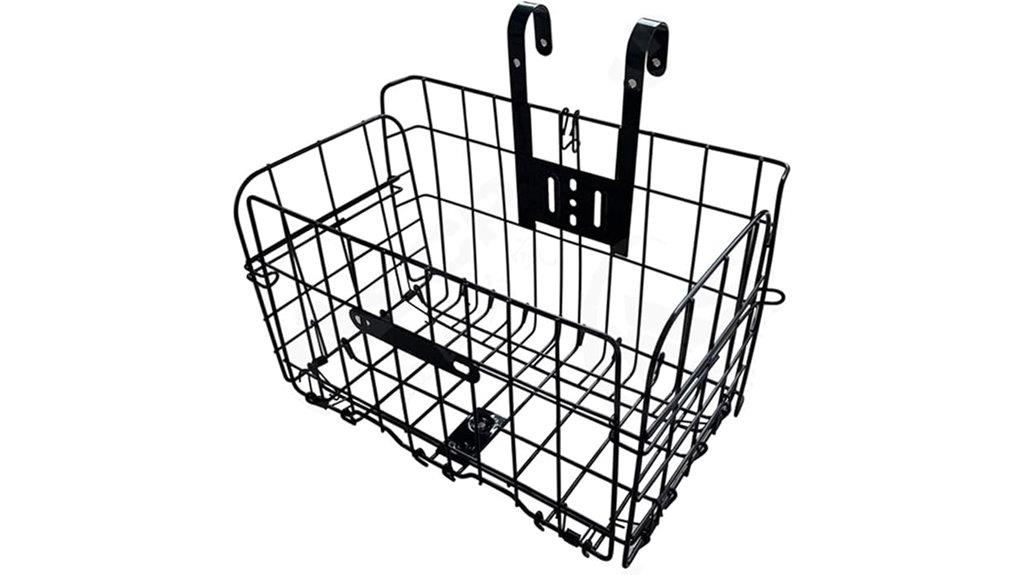 foldable front bike basket