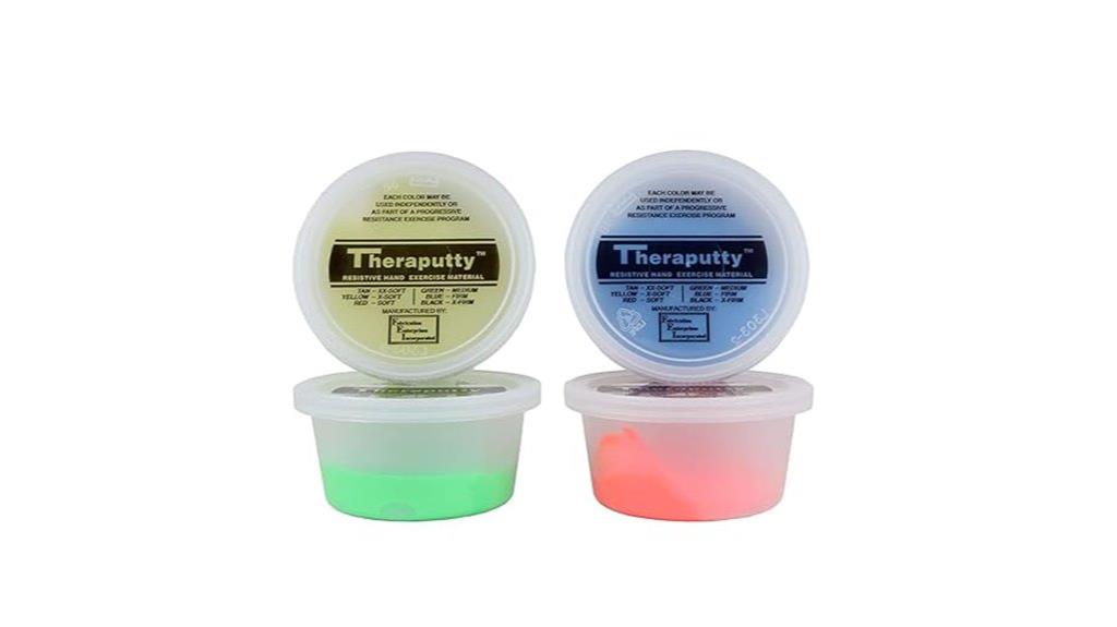 hand therapy putty set