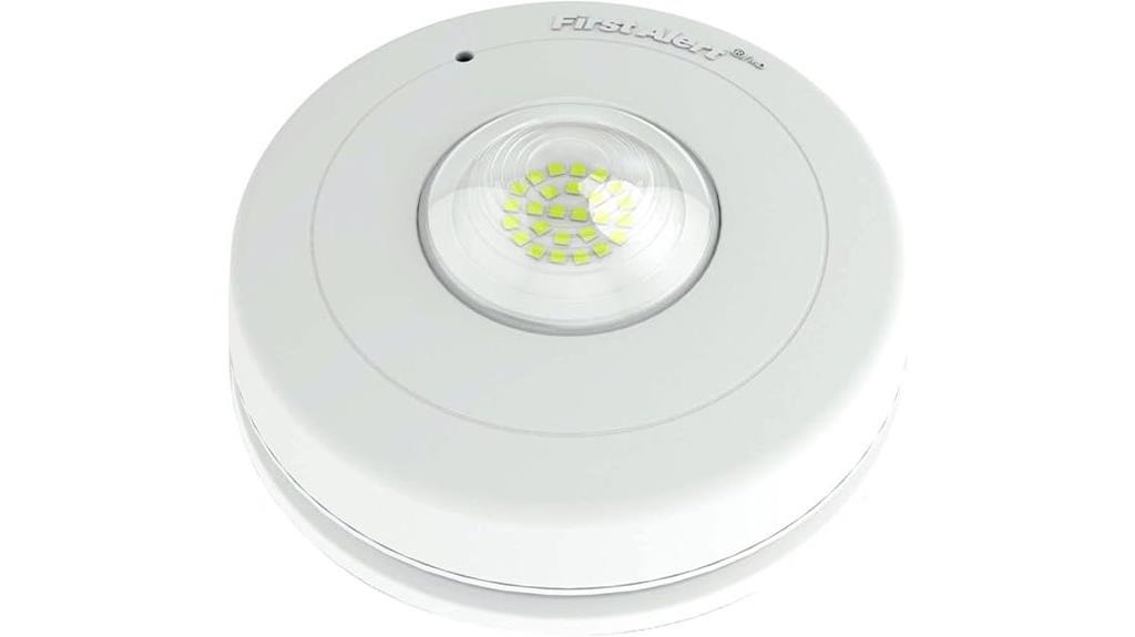 hardwired white strobe light