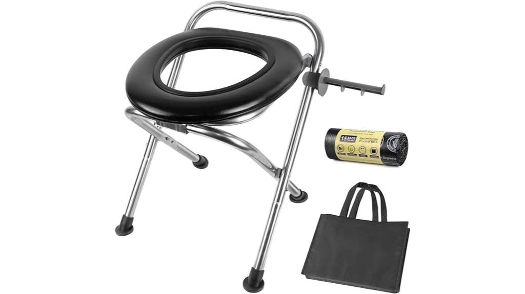 heavy duty portable toilet