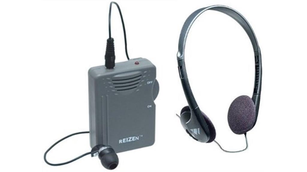 high gain personal hearing amplifier