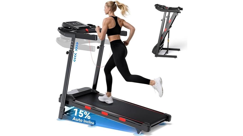 incline treadmill for running