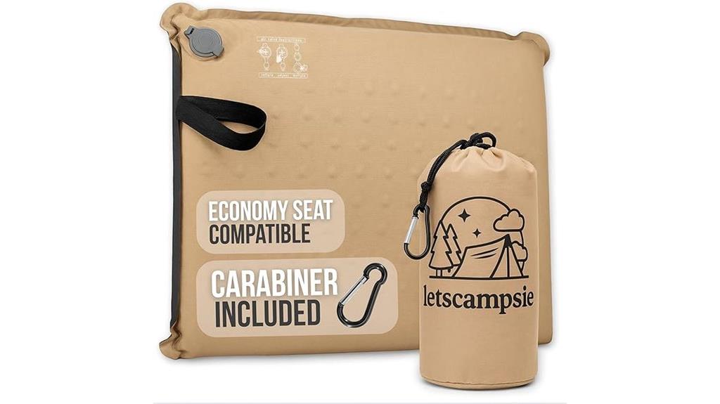 inflatable cushion with accessories