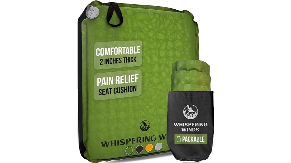 inflatable wind seat cushion