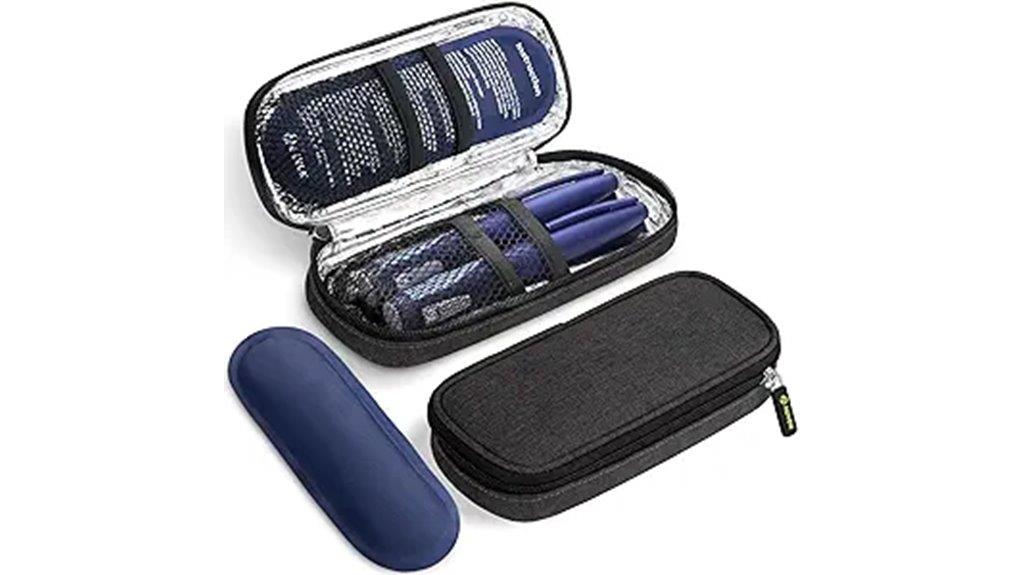 insulin cooler travel case