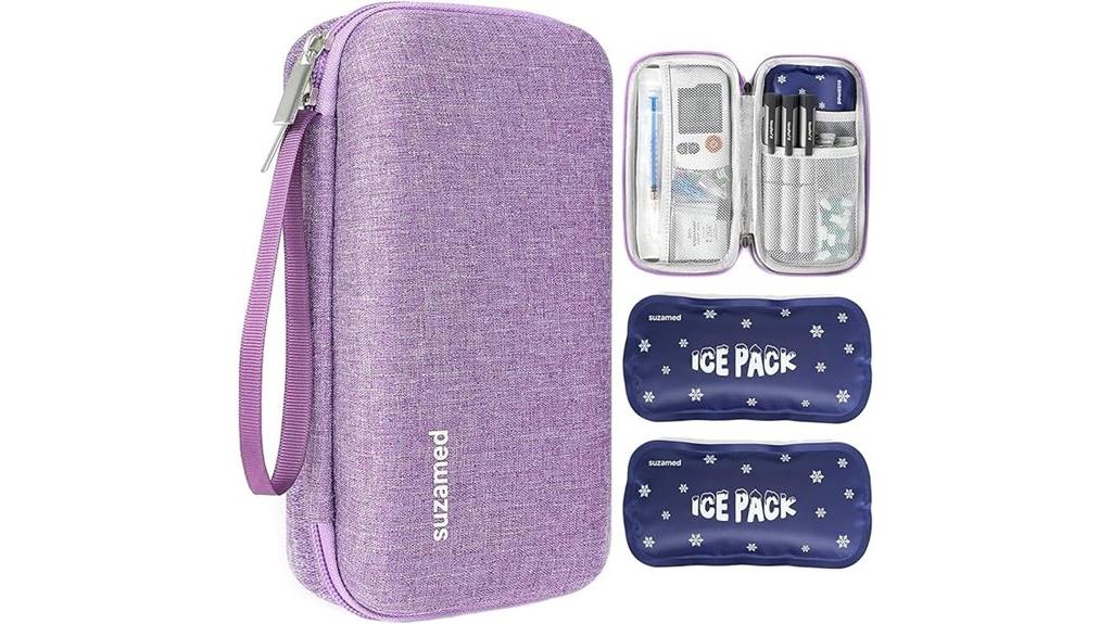 insulin cooler with ice