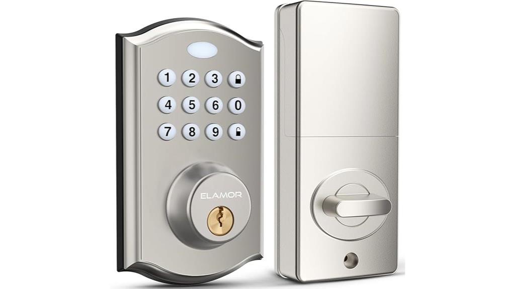 keyless keypad auto lock