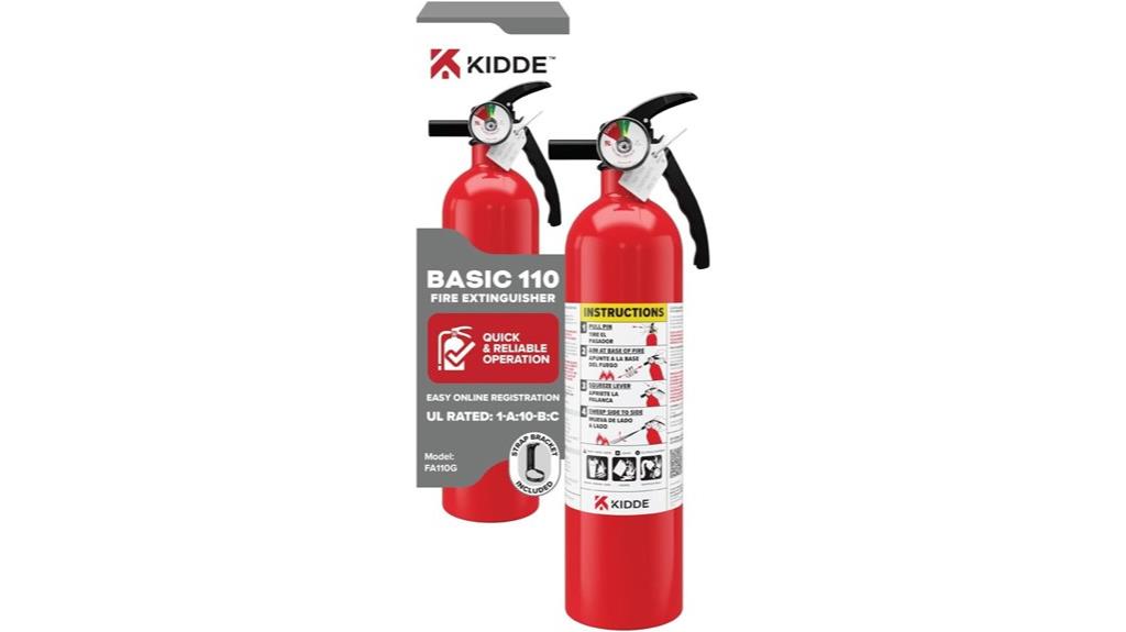 kidde fire extinguisher fa110g