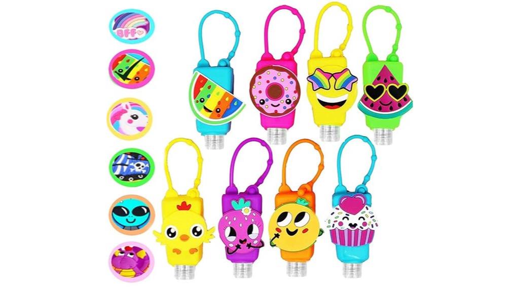 kids reusable sanitizer bottles