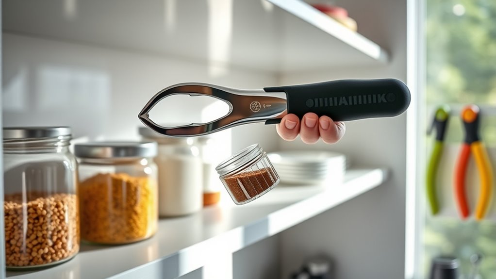 kitchen shelf grabber tools
