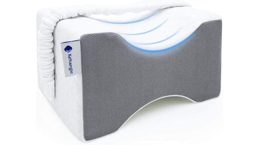 knee pillow with cover