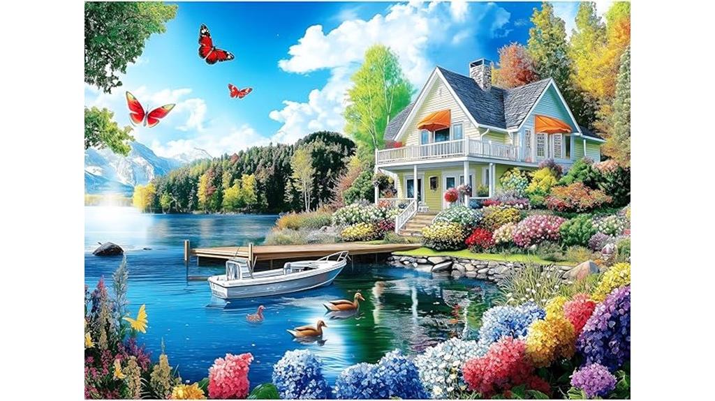 lake house puzzle set