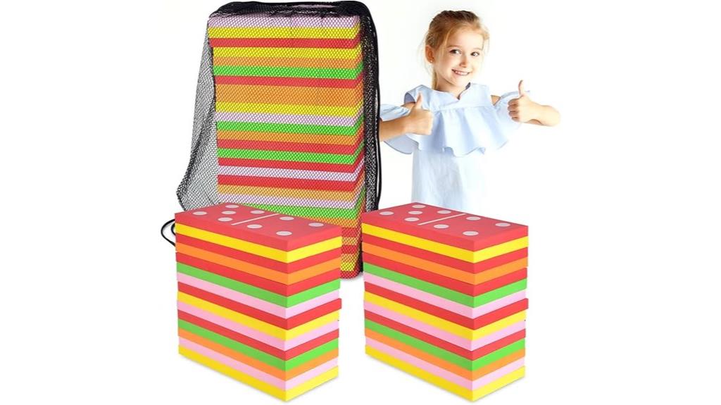 large 28 piece domino set