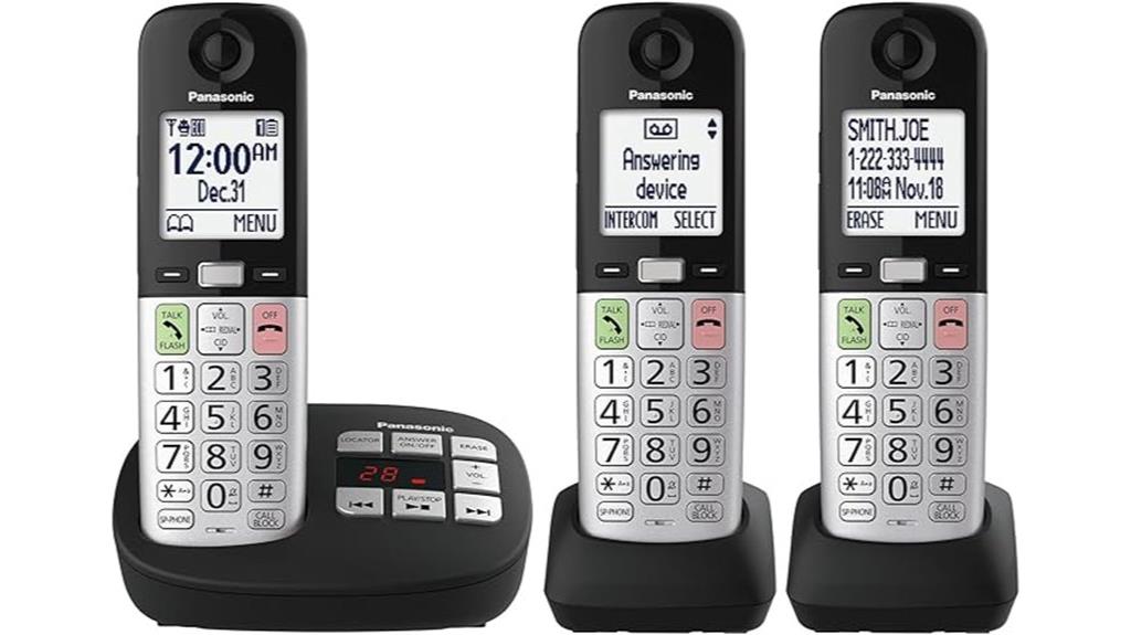 large display and buttons