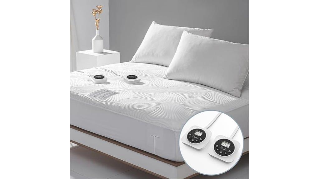 large electric heated mattress
