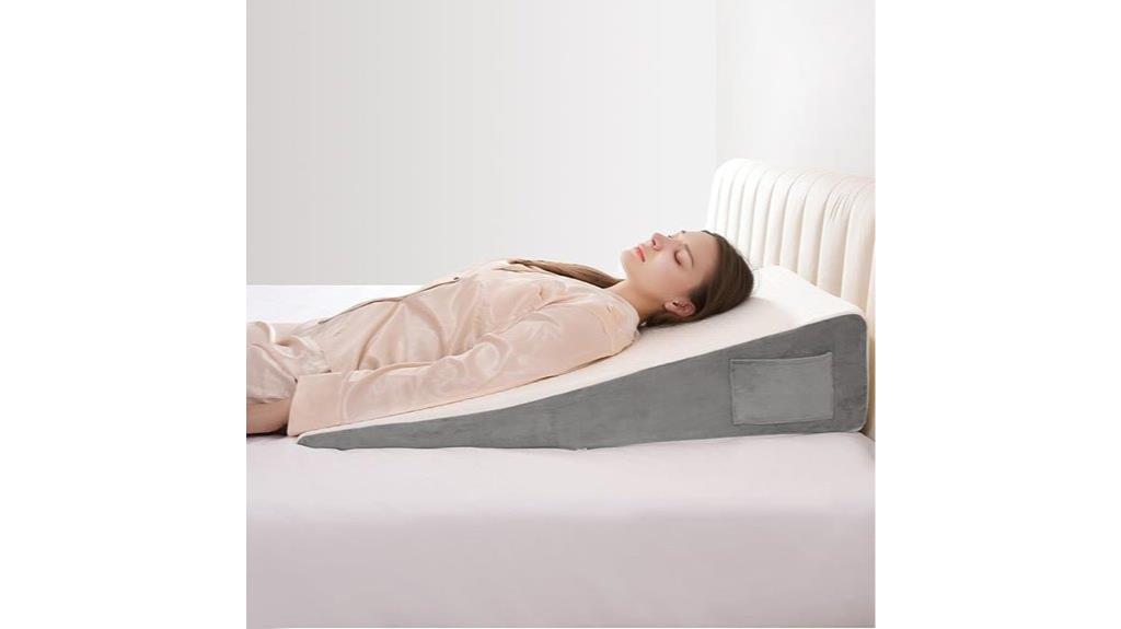 large ergonomic sleep wedge