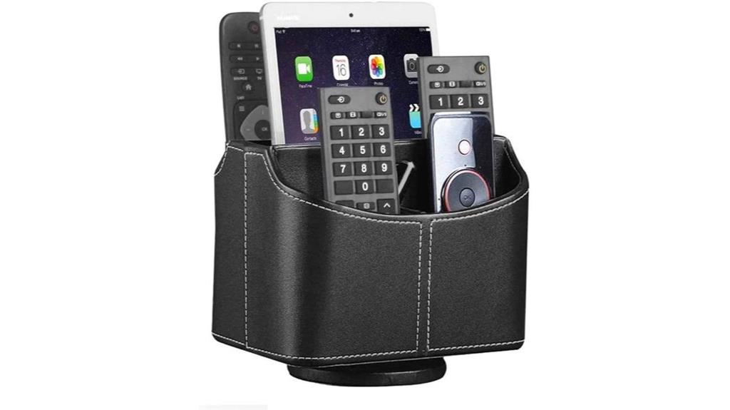 leather 360 remote holder