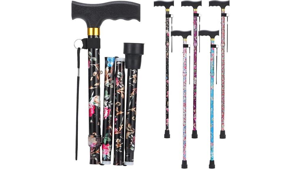 lightweight collapsible walking cane